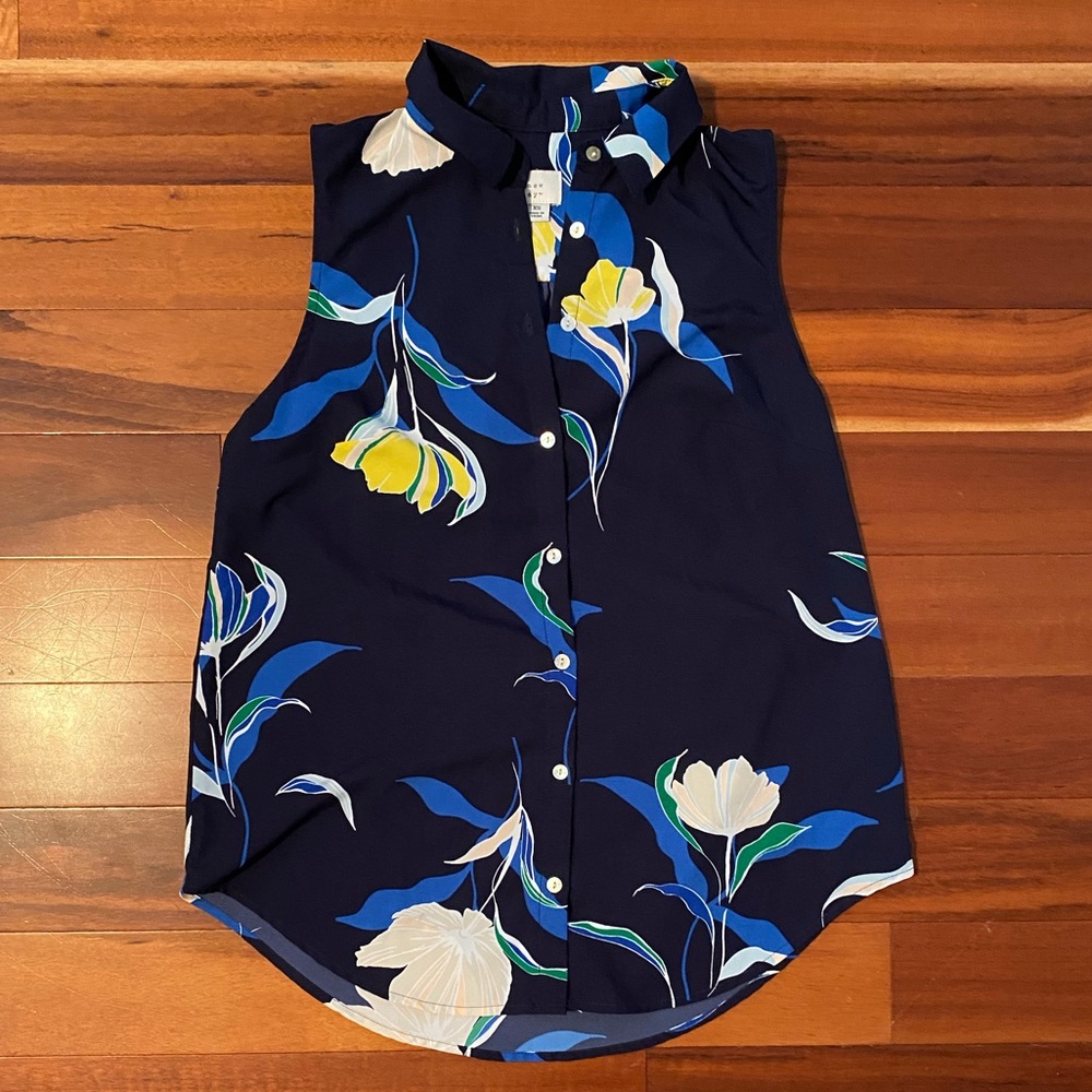 XS Blue Tank Top